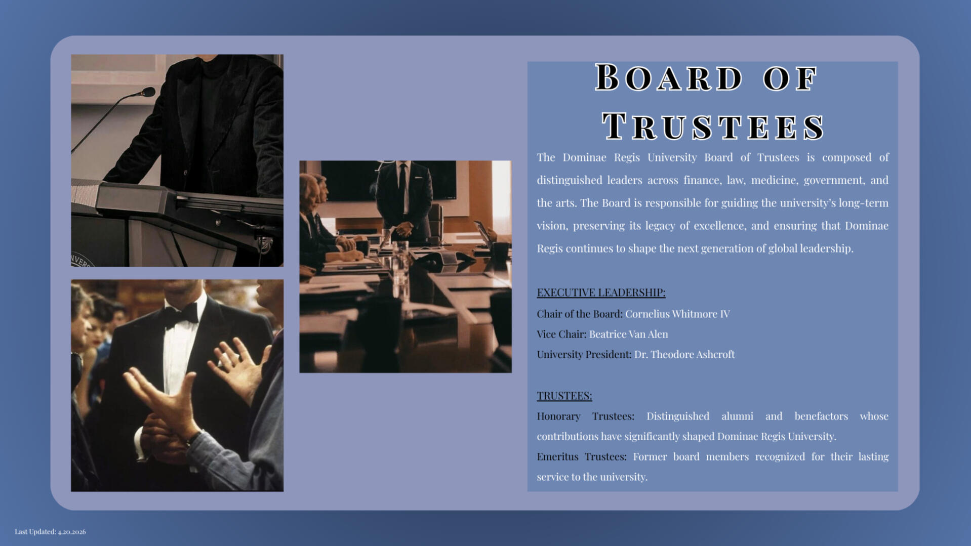 Board of Trustees